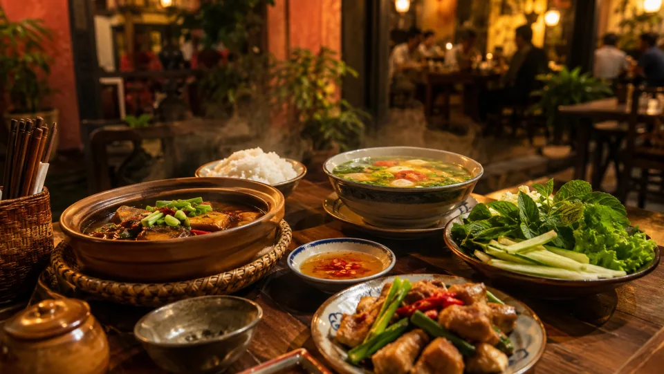 Bàn nướng đông khách tại Nhà Hàng Rau Ơi Vị Chay (trần Thị Hồng Vâng)